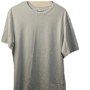 Zara Blue Casual Short Sleeve Tee